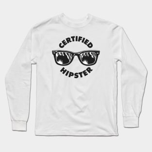 CERTIFIED HIPSTER Long Sleeve T-Shirt